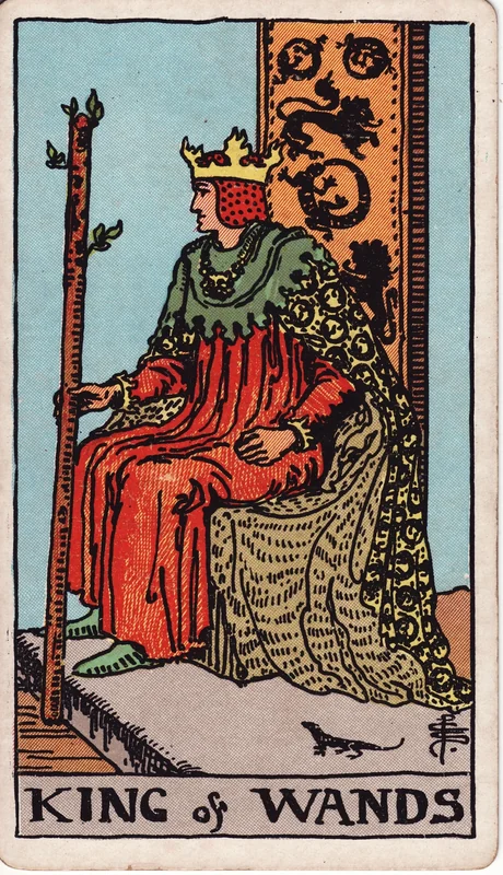 King of Wands — Vua Gậy