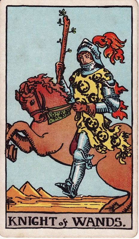 Knight of Wands — Hiệp Sĩ Gậy