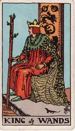 King of Wands — Vua Gậy
