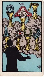 Seven of Cups — 7 Cốc