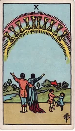 Ten of Cups — 10 Cốc