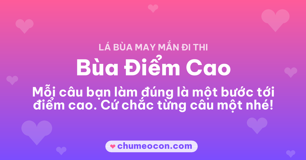 Ảnh kết quả: Mình rút được Bùa Điểm Cao — rút thử lá bùa đi thi của bạn nè!