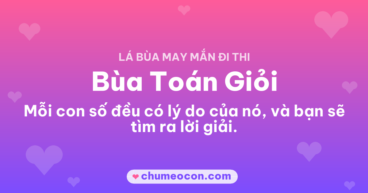 Ảnh kết quả: Mình rút được Bùa Toán Giỏi — rút thử lá bùa đi thi của bạn nè!