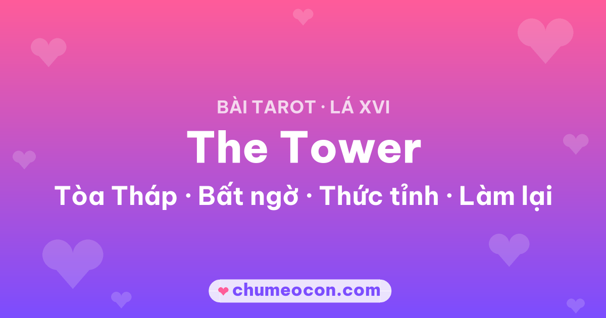 Ảnh kết quả: Lá bài The Tower (Tòa Tháp)