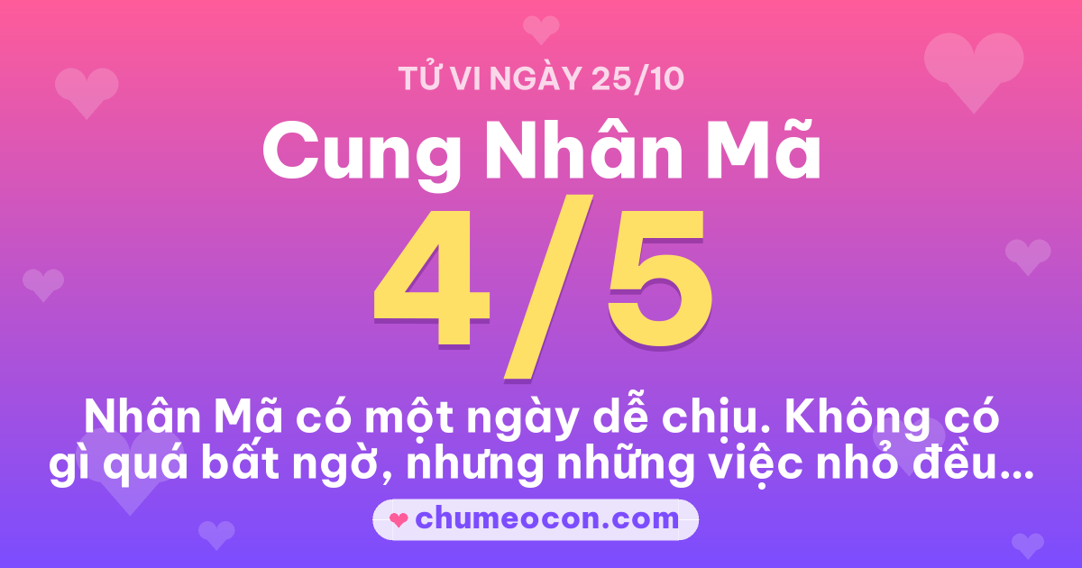 Ảnh kết quả: Tử vi ngày mai cung Nhân Mã: 4/5 sao