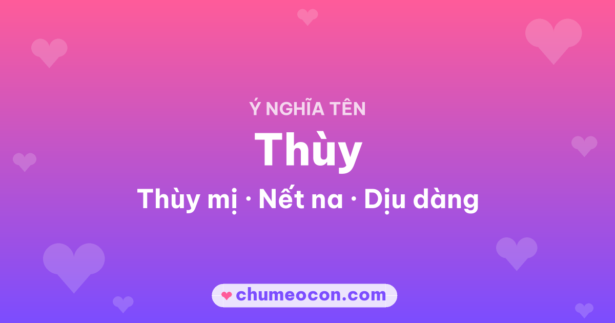 Ảnh kết quả: Ý nghĩa tên Thùy — Thùy mị, Nết na, Dịu dàng