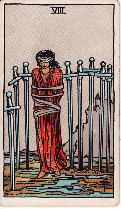 Eight of Swords — 8 Kiếm