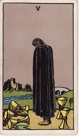 Five of Cups — 5 Cốc