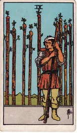 Nine of Wands — 9 Gậy