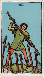 Seven of Wands — 7 Gậy
