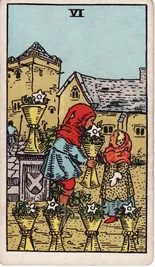 Six of Cups — 6 Cốc