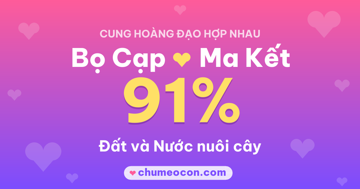 Ảnh kết quả: Bọ Cạp và Ma Kết có hợp nhau không? 91%
