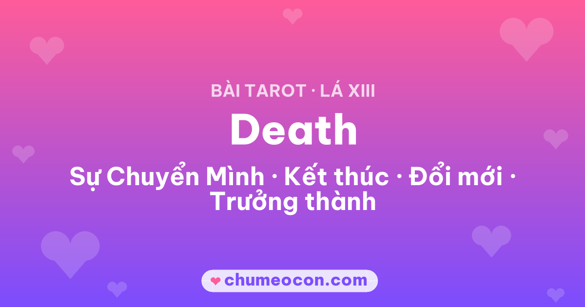 Ảnh kết quả: Lá bài Death (Sự Chuyển Mình)