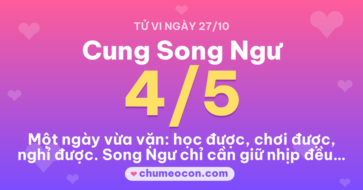 Ảnh kết quả: Tử vi hôm nay cung Song Ngư: 4/5 sao