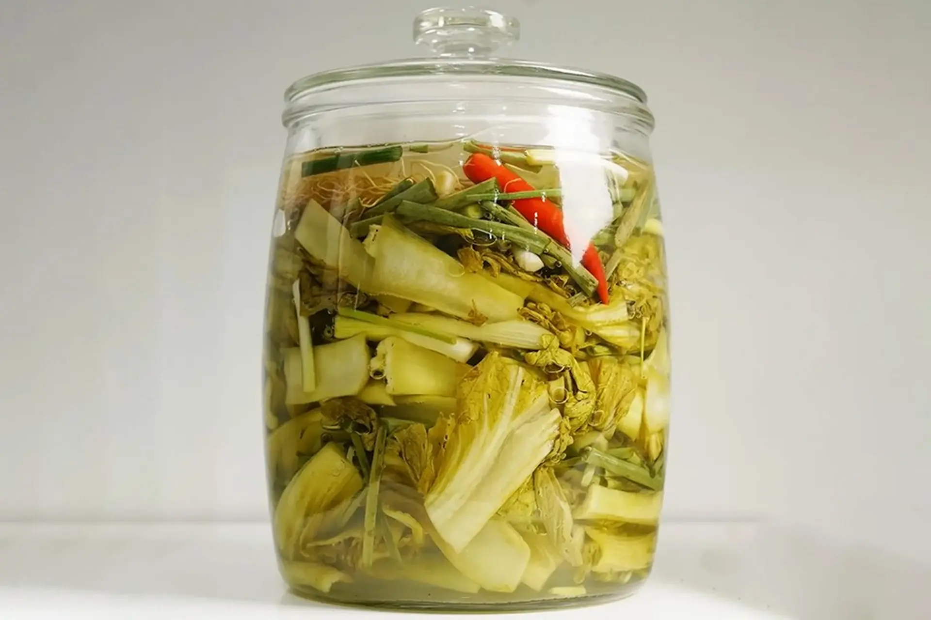 Bí Quyết Làm Dưa Muối Chua Giòn Ngon, Vàng Ruộm Đón Tết