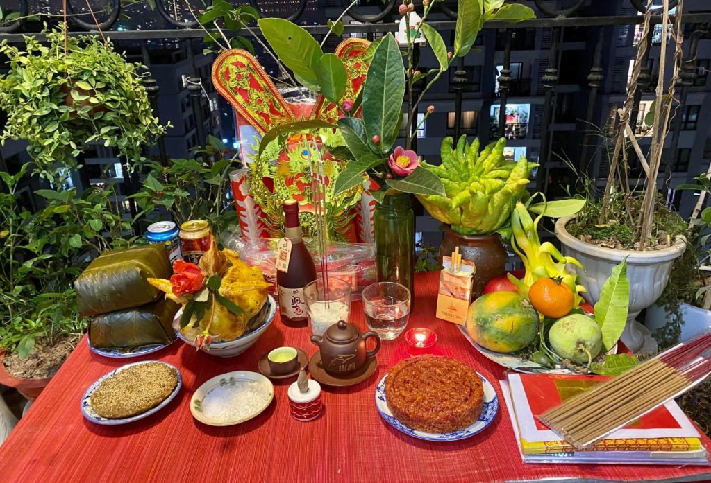 Mâm Cúng Giao Thừa